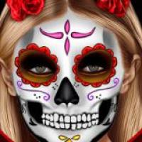 Halloween Face Art Unleash your spooky creativity with eerie dazzling designs